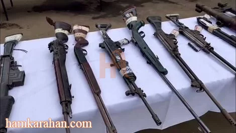 29 هزار سلاح توقیفی در کلمبیا ذوب و میلگرد ساخته می شود