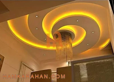 سقف کاذب گچی و انواع آن