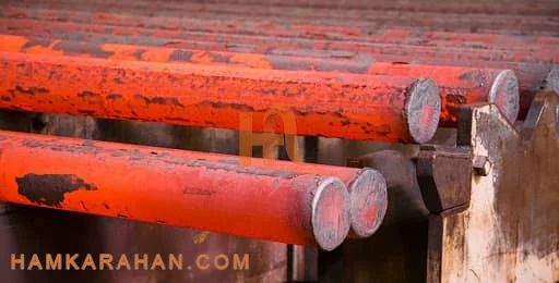 آنالیز فولاد MO40