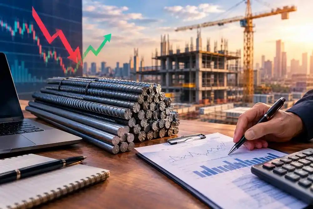 چگونه از نوسانات بازار فولاد کمتر آسیب ببینیم؟